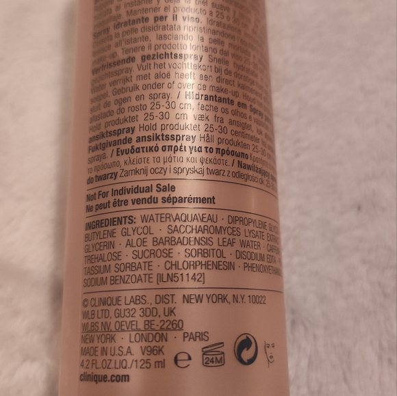 NEW!! CLINIQUE Moisture Surge Face Spray 4.2oz - Picture 6 of 7